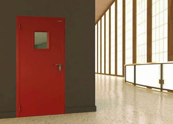 Противопожарная дверь на производстве в Фрязино