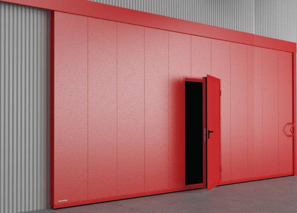 Металлическая дверь на складе в Фрязино