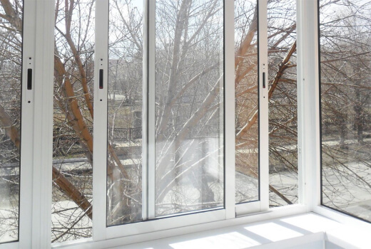 Холодное остекление лоджии 4 кв.м в Фрязино