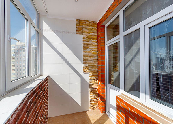 Остекление балкона теплым ПВХ-профилем в Фрязино